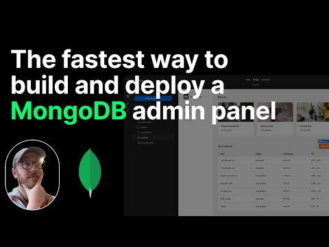 How to build a MongoDB admin panel in just a few minutes | Budibase | MongoDB