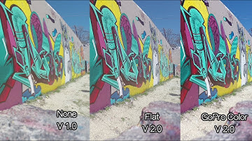 GoPro Hero3+ Black - Protune V2.0 Color vs Flat vs V1.0 None Comparison BEFORE EDIT - GoPro Tip #324