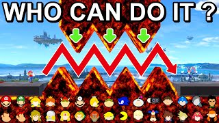 Who Can Make It? Moving Lava Teeth Challenge - Super Smash Bros. Ultimate