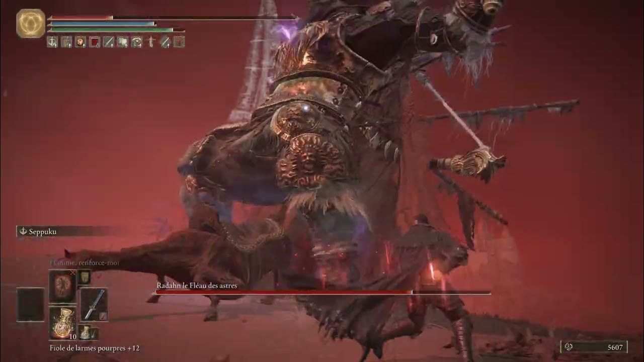 Elden Ring Radahn, le fléau des astres Ng+ YouTube