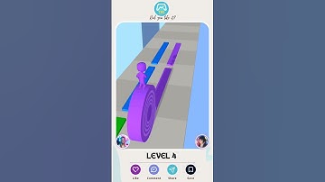 Casual games for Android : Layers Roll Level 4 : #shorts #trending #trendingshorts