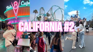 🎢CALIFORNIA VLOG P2 - Six Flags, Disneyland / my exchange year