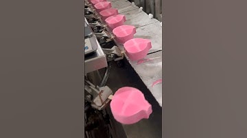 Pink IceCream Manufacturing Process #asmr #asmrsounds #satisfying #satisfyingvideo #smooth #relaxing