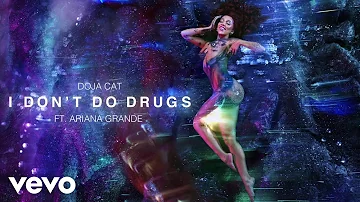 Doja Cat - I Don't Do Drugs (Visualizer) ft. Ariana Grande