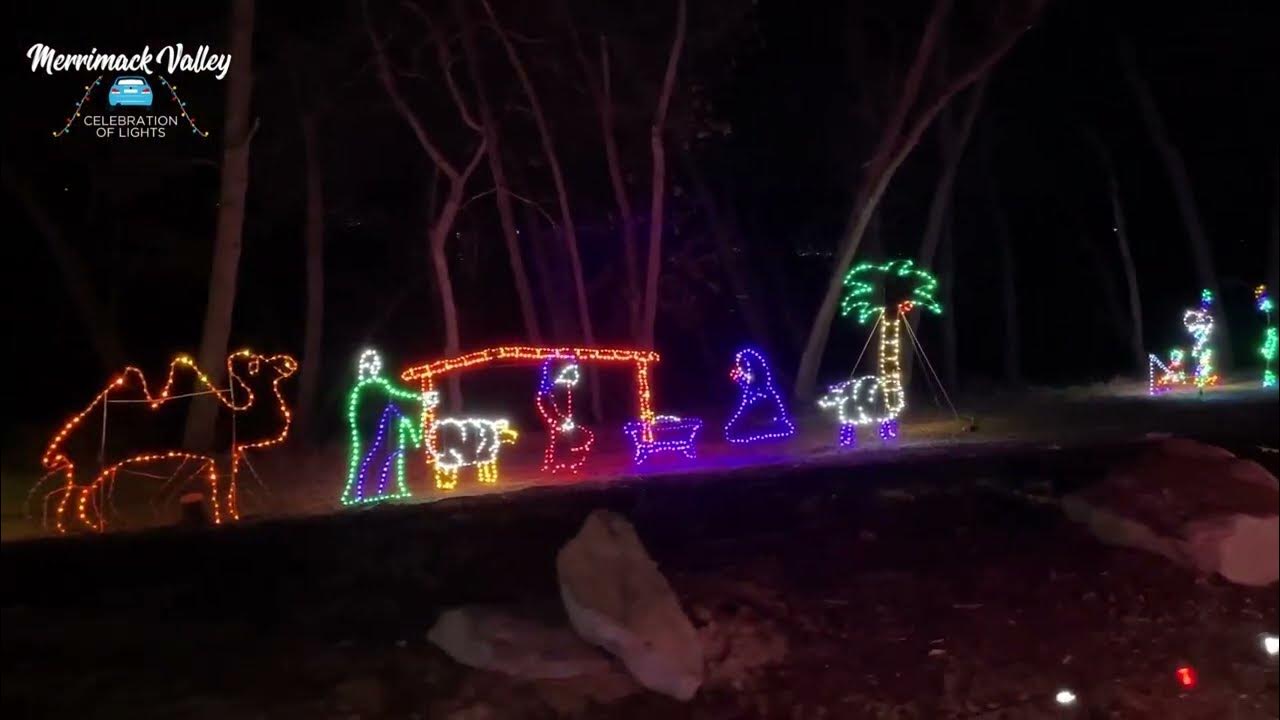 Merrimack Valley Celebration of Lights Methuen, MA YouTube
