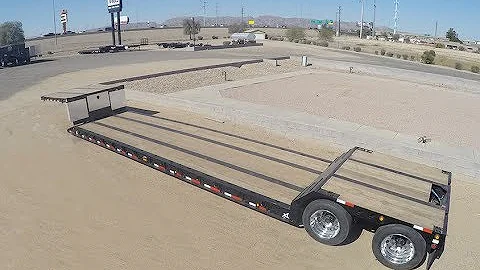 XL Specialized XL80MFG Double Drop Trailer