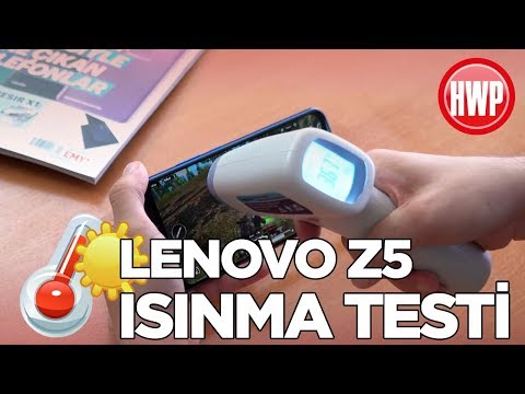 Lenovo Z5 ısınma testi (PUBG ve 4K video)