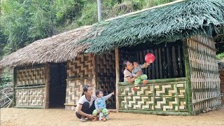 FULL VIDEO: 160 days with my daughter building a bamboo house