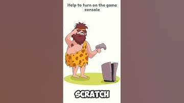 Scratch and help to turn on the game console 🎮 #shorts #ytshorts #viral #game #dop2