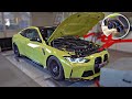 G82 BMW M4 feat. M-Performance OPF Delete Exhaust | 300+km/h DYNO Pulls + POV OnBoard