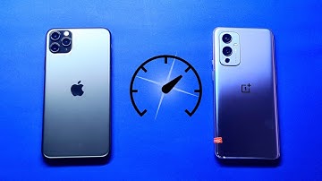 iPhone 11 Pro Max vs OnePlus 9 -Speed Test | 2022! How Big is The Difference?