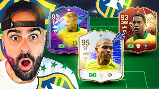 I Built The Most ELITE Past & Present Brazil Squad