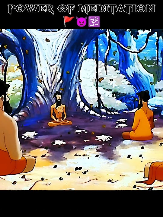 Power Of Meditation ☸️🚩💥👿||Gautam Buddha Status #shorts #buddha #youtubeshorts