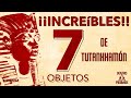 7 OBJETOS INCREÍBLES de la tumba de TUTANKHAMÓN | Dentro de la pirámide | Nacho Ares