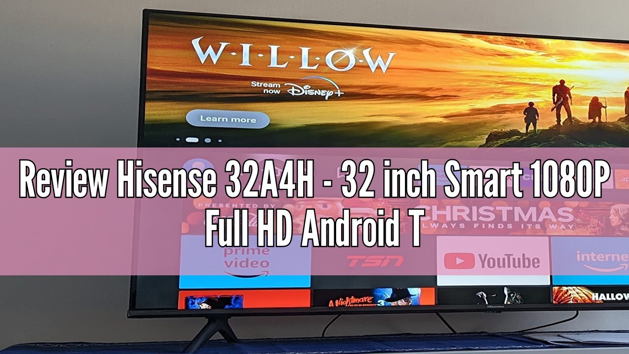 Review Hisense 32A4H - 32 inch Smart 1080P Full HD Android TV with