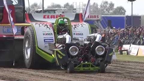 Green Monster @ Füchtorf 2017 Tractor Pulling