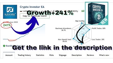 Crypto Investor EA v1.1 – Automate Bitcoin Trading Like a Pro