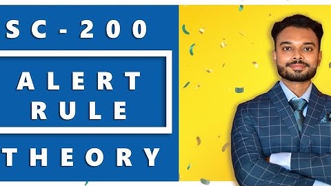 Alert Rule in Microsoft Defender XDR