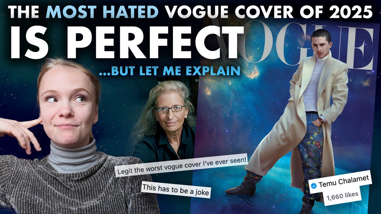 Is Annie Leibovitz Losing It? Investigating The Weird Timothee Chalamet Vogue Cover