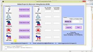 Matlab Project Code For Electronic Voting Machine EVM