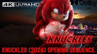 Knuckles (2024) Opening Sequence. #knuckles #sonic3movie #sega #paramount 4K Ultra HD Dolby Vision.