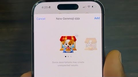 How to Make Emojis on iPhone - Genmoji