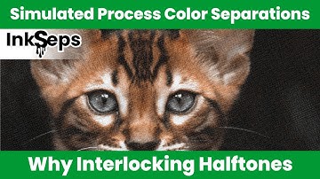 InkSeps Simulated Process Screen Printing and Interlocking Halftones