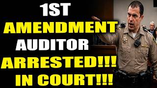 Cop Arrests a First Amendment Auditor… The Arrest Ends Up in Court!