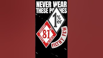 8 patches die je NOOIT moet dragen als je niet in een club bent 💀🏍️