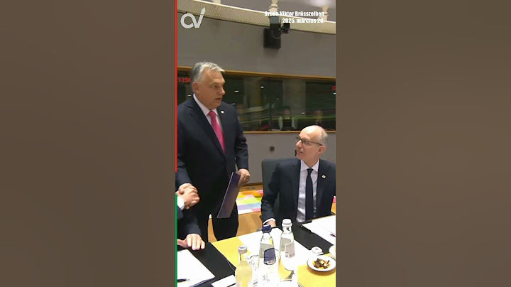 Orbán Viktor megérkezett a brüsszeli csúcsra 🥊 #shortsvideos
