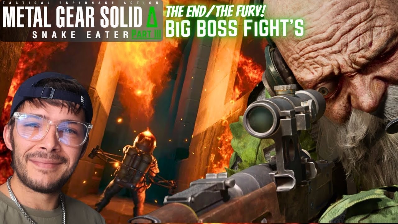 Metal Gear Solid Δ Delta Snake Eater - The END and The FURY - YouTube