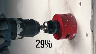 Watch the product video for Diablo Demo Demon Carbide Teeth Rough-In Hole Saw