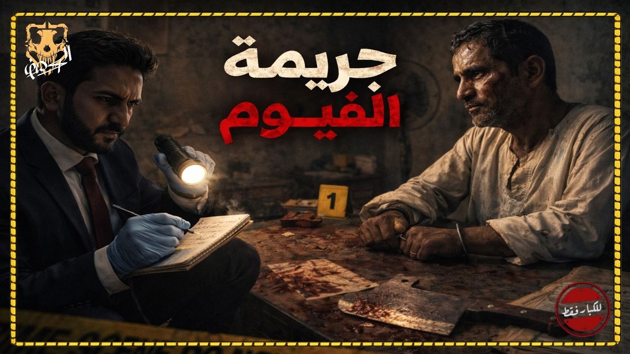 جريمة حقيقية حدثت بالفعل في طريق عزبة بهنسا بمحافظة الفيوم