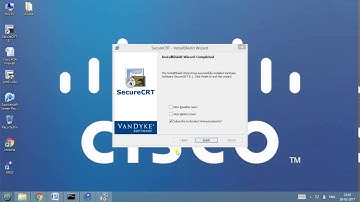 SecureCRT configuration with GNS3