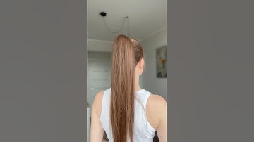 Perfect Barbie ponytail hairstyle tutorial 💞