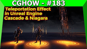 Sneak Peek: Creating Teleportation Effect in Unreal Engine Cascade Tutorials | Unreal Engine Niagara