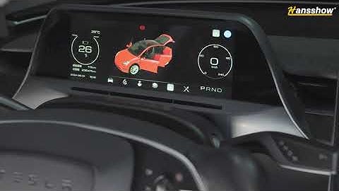 Tesla Model 3 Highland Heads Up Display 8.8” Instrument Cluster Dashboard Screen Hansshow