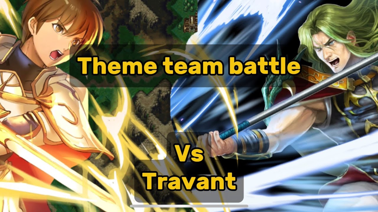Leif CHOKES TRAVANT TO DEATH! Fire Emblem Genealogy of the Holy War Theme team battle
