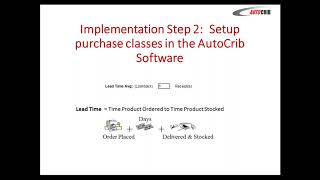 AutoCrib Support - Demand Based Ordering Webinar