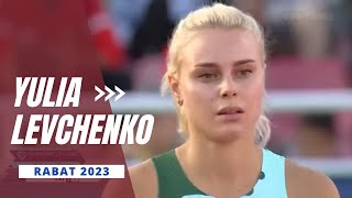 Yuliya Levchenko high jump Rabat 2023