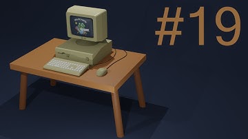 RETRO COMPUTER - Blender [timelapse]