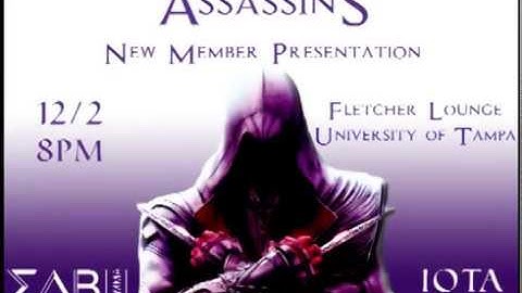 ASSASSINS New Member Presentation PROMO: Sigma Lambda Beta
