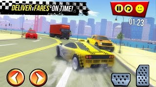 3D City Taxi driver simulation Android Gameplay screenshot 5