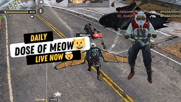 MEOW PLAYING CODM LIVE, SOLO VS SQUADS | CALL OF DUTY MOBILE LIVE GAMEPLAY