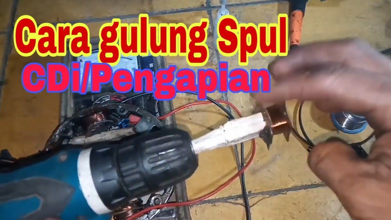 Cara Gulung Spul Pengapian Motor