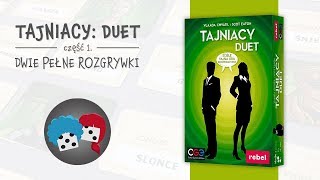 Tajniacy: Duet #1 - Dwie pełne rozgrywki