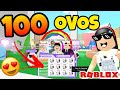 🐣 100 OVOS de FAZENDA 💯 ADOPT ME - Roblox