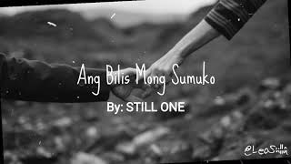 Video thumbnail of "Ang Bilis Mong Sumuko - Joshua Mari Ft. Still One (TRUE STORY) Lyrics"