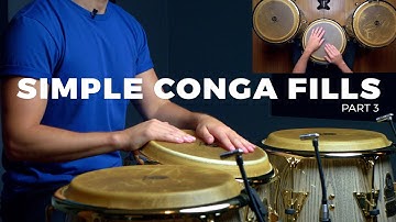 Conga Lessons | Conga Fills Tutorial | How to Play Simple Fills on Congas Part 3 | CongaChops.com