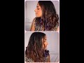 Horizontal vs vertical curls with the straightener